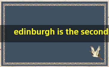 edinburgh is the second-most visited